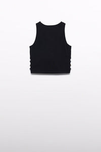 Топ 'Praline' з в'язаною квіткою Abel & Lula