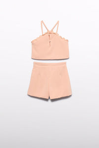 Комплект 'Camomille' з топа та шортів Abel & Lula