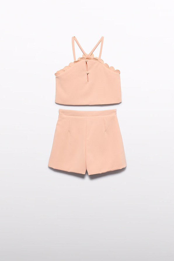 Комплект 'Camomille' з топа та шортів Abel & Lula