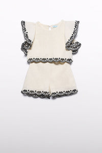 Комплект 'Praline' з блузи та шортів Abel & Lula