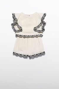 Комплект 'Praline' з блузи та шортів Abel & Lula