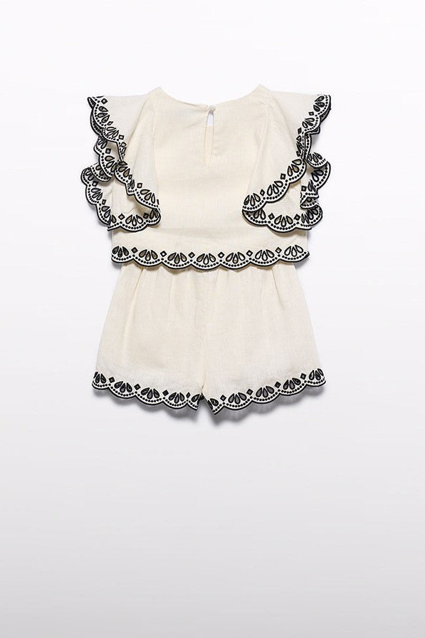 Комплект 'Praline' з блузи та шортів Abel & Lula