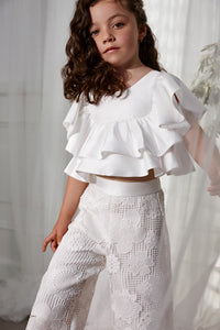 Комплект 'Mousse' з блузи та штанів Abel & Lula