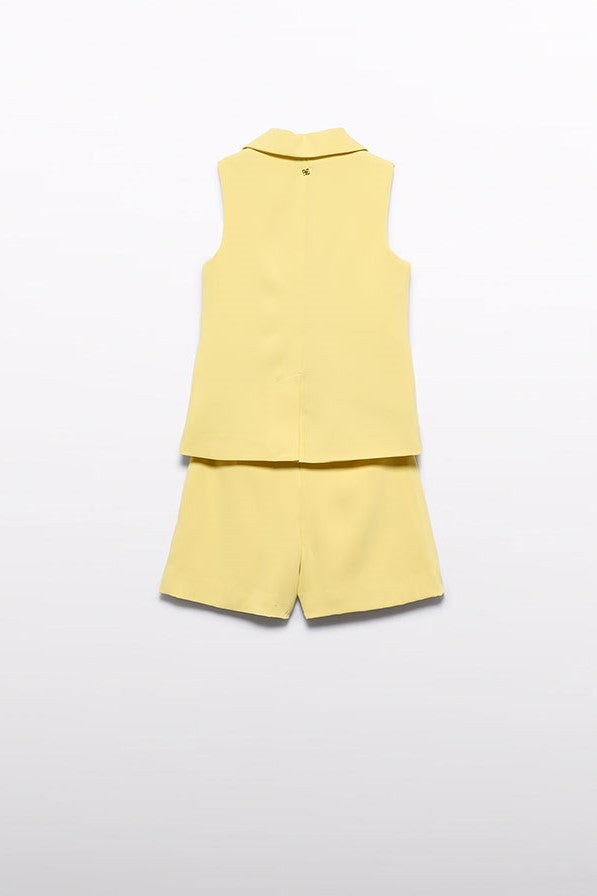 Комплект 'Vaniglia' з безрукавки та шортів Abel & Lula