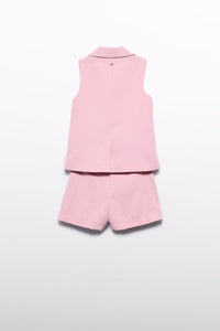 Комплект 'Vaniglia' з безрукавки та шортів Abel & Lula