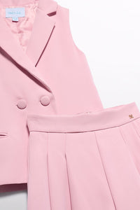 Комплект 'Vaniglia' з безрукавки та шортів Abel & Lula