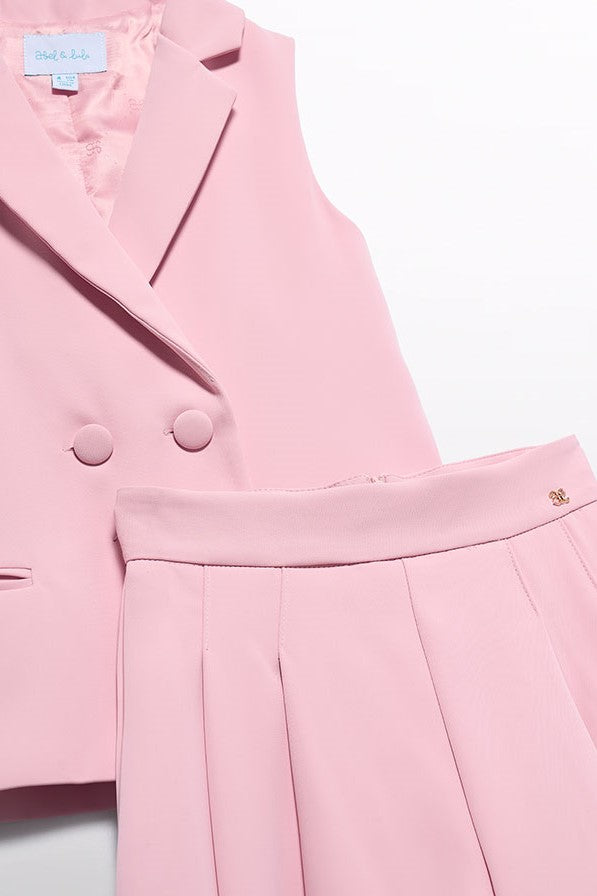 Комплект 'Vaniglia' з безрукавки та шортів Abel & Lula