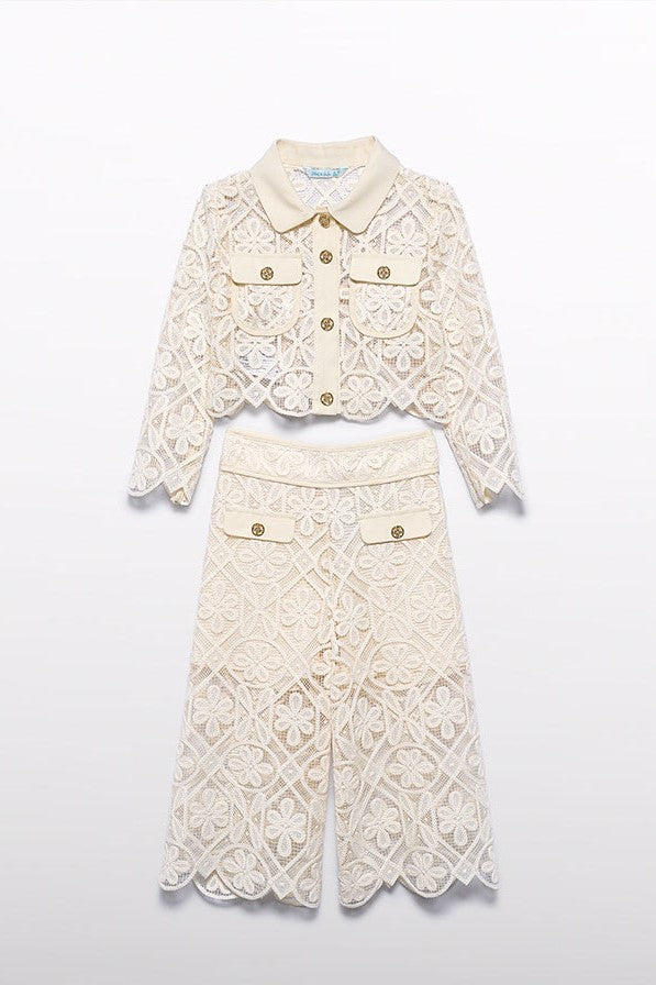 Комплект 'Praline' з жакета та штанів Abel & Lula