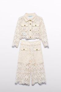 Комплект 'Praline' з жакета та штанів Abel & Lula