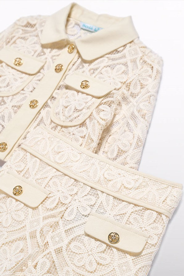 Комплект 'Praline' з жакета та штанів Abel & Lula