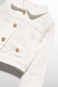 Жакет 'Mousse' оздоблений паєтками  Abel & Lula