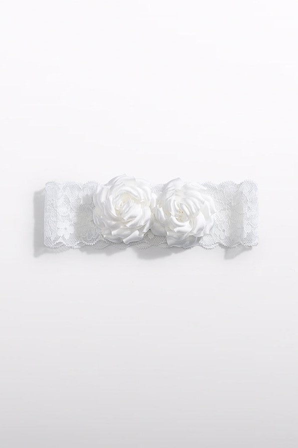 Пов'язка на голову 'Mousse' з квітами Abel & Lula