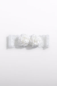 Пов'язка на голову 'Mousse' з квітами Abel & Lula