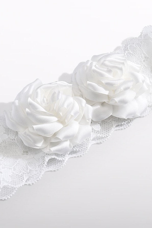 Пов'язка на голову 'Mousse' з квітами Abel & Lula