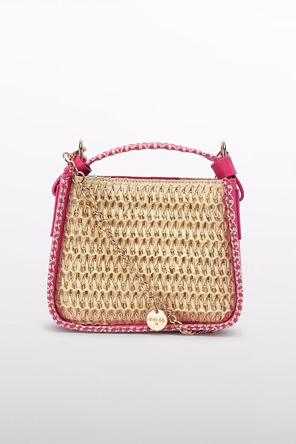 Сумка 'Blossom' плетена Abel & Lula