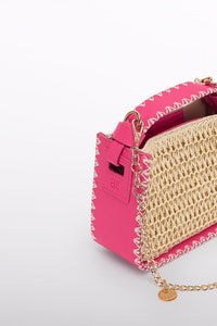 Сумка 'Blossom' плетена Abel & Lula