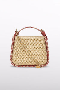 Сумка 'Blossom' плетена Abel & Lula
