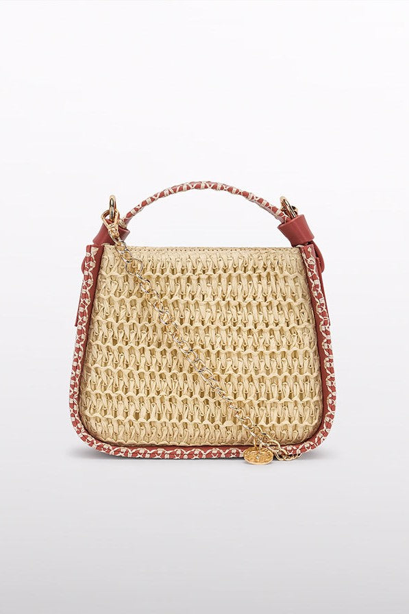 Сумка 'Blossom' плетена Abel & Lula