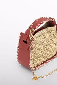 Сумка 'Blossom' плетена Abel & Lula