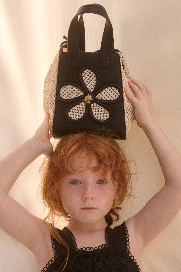 Сумка 'Praline' з в'язаними деталями Abel & Lula