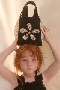 Сумка 'Praline' з в'язаними деталями Abel & Lula