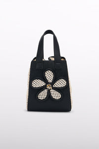 Сумка 'Praline' з в'язаними деталями Abel & Lula