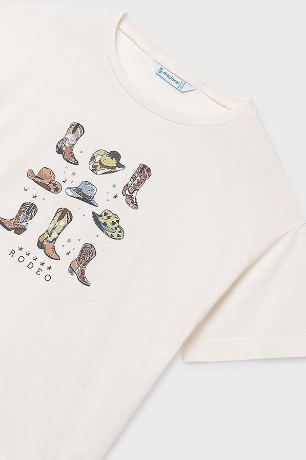 Футболка 'Coconut Shell' з принтом Mayoral