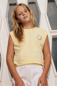 Футболка 'Vanilla Cream' з принтом на спині Mayoral