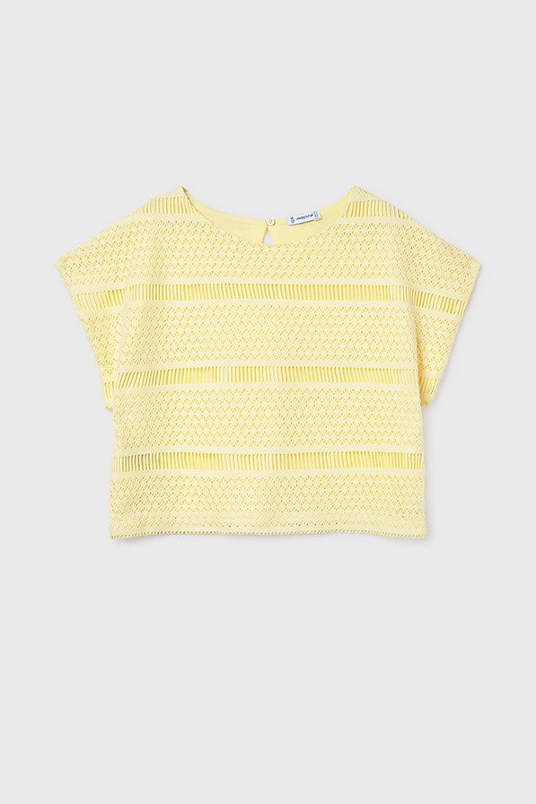 Топ 'French Vanilla' ажурний Mayoral