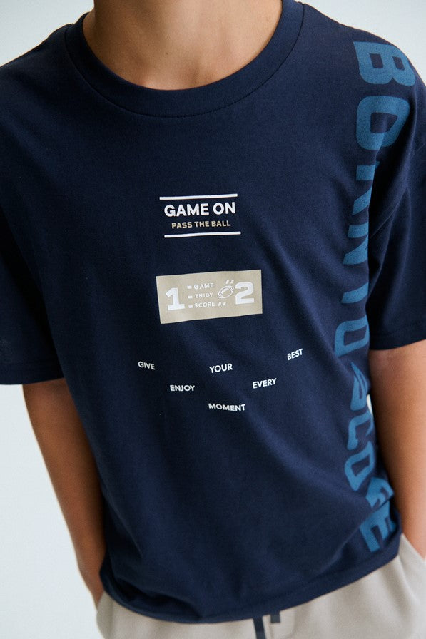 Футболка 'Drop Goal' з надписом Mayoral