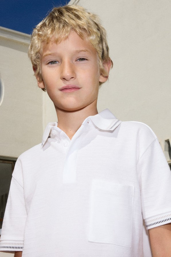 Футболка-поло 'Pause' з кишенею Mayoral