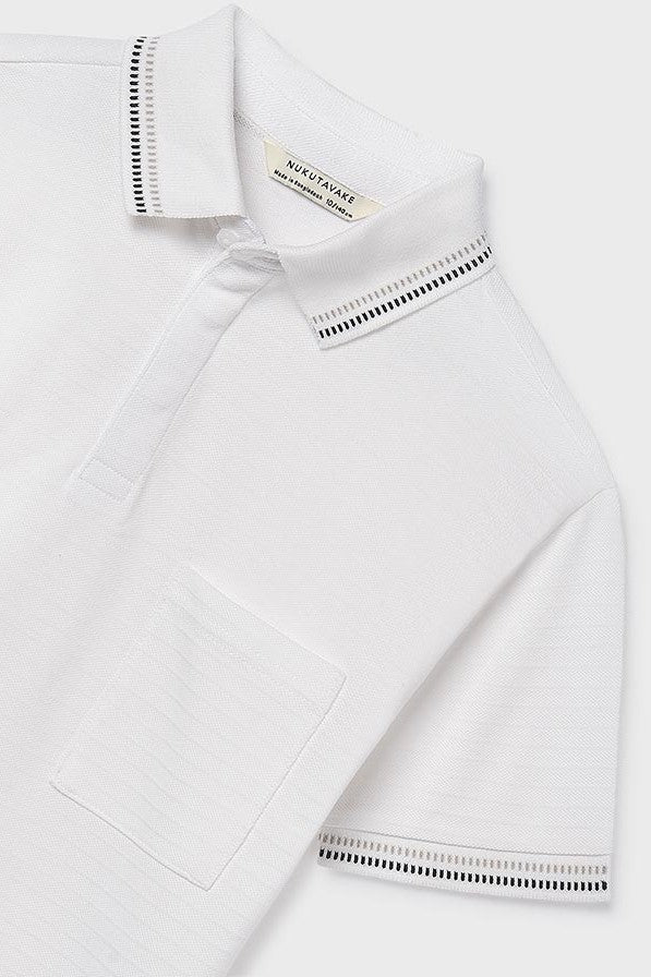 Футболка-поло 'Pause' з кишенею Mayoral