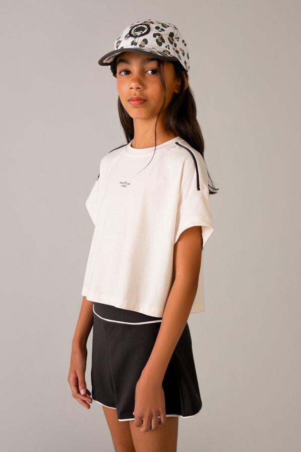 Комплект 'Vanilla Cream' з футболки та шортів Mayoral
