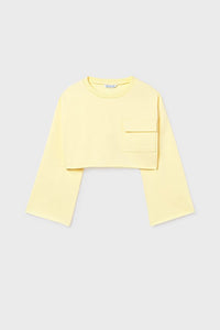 Комплект 'Vanilla Cream' зі світшота та топа Mayoral