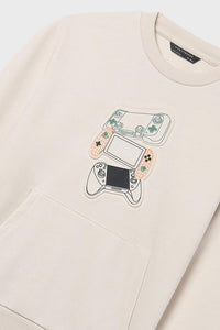 Світшот 'Good Game' з принтом Mayoral