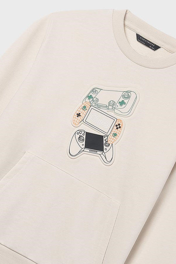 Світшот 'Good Game' з принтом Mayoral