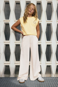 Штани 'Vanilla Cream' широкого крою Mayoral