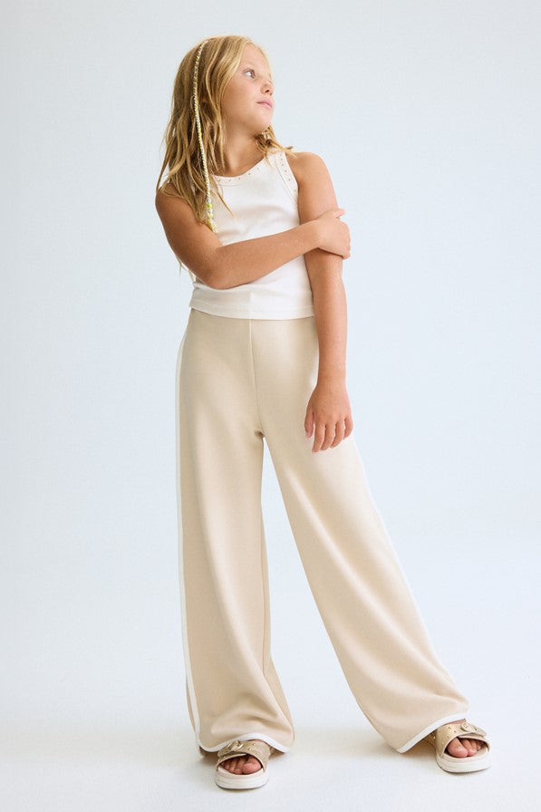 Штани 'Vanilla Cream' вільного крою Mayoral