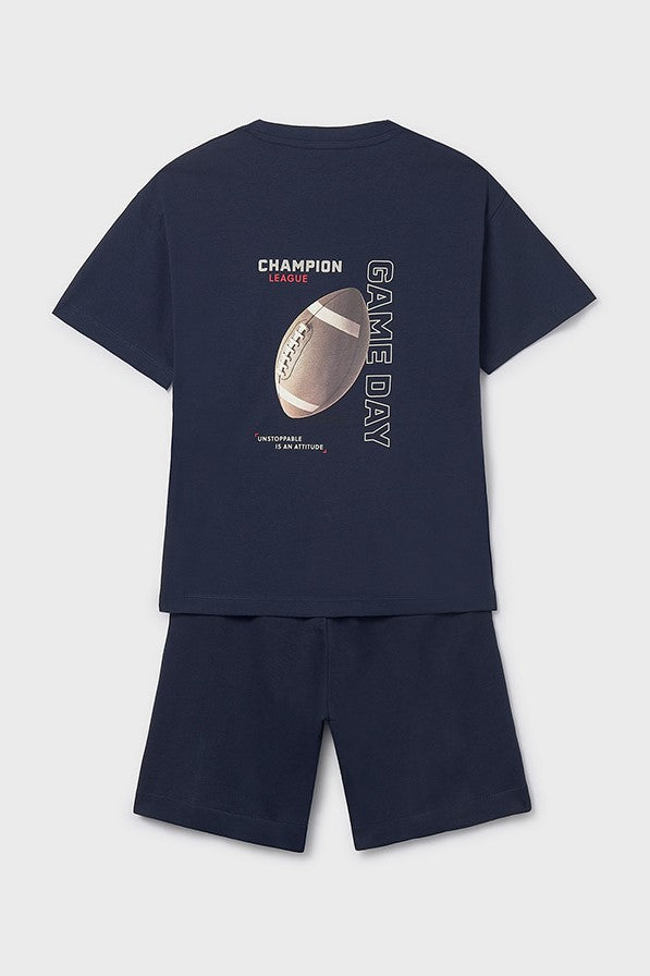 Комплект 'Drop Goal' з футболки та шортів Mayoral