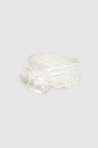 Дитячий комплект 'Romantic' зі шкарпеток та пов'язки для дівчат Mayoral