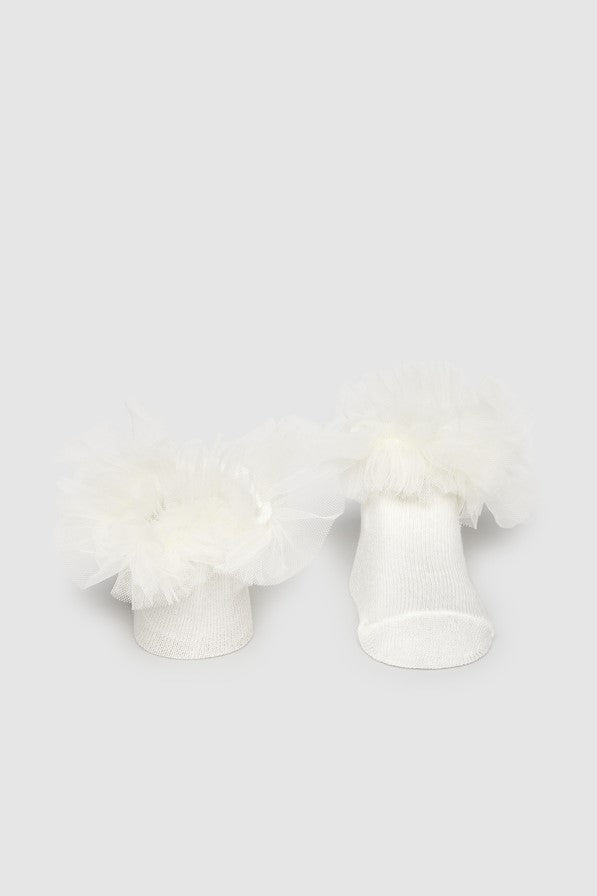 Дитячий комплект 'Romantic' зі шкарпеток та пов'язки для дівчат Mayoral