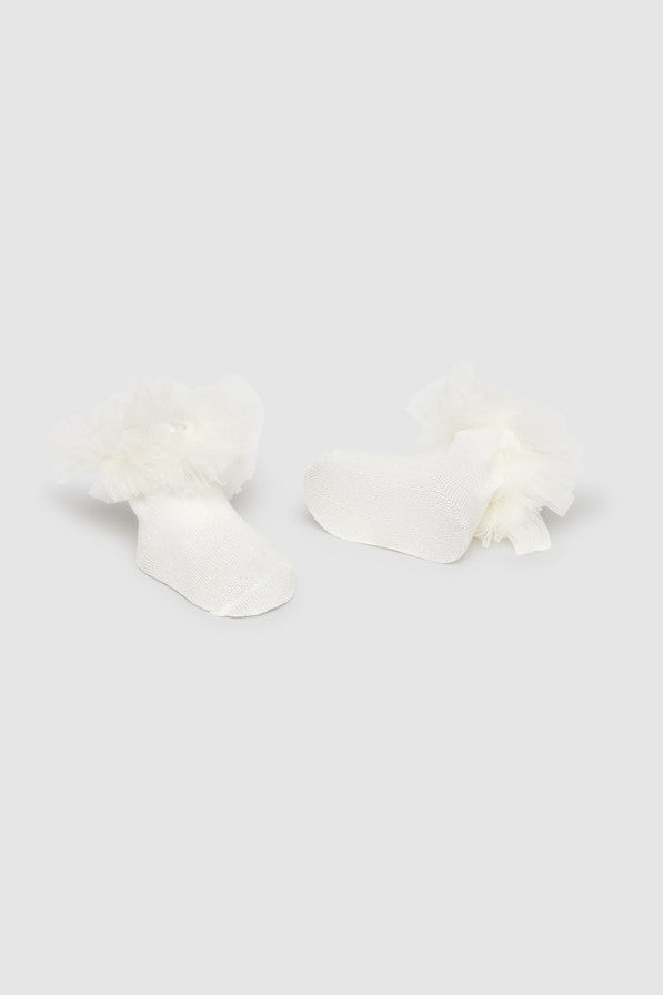 Дитячий комплект 'Romantic' зі шкарпеток та пов'язки для дівчат Mayoral