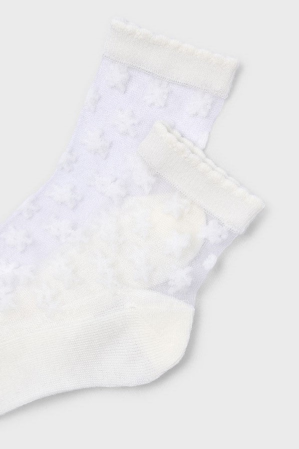 Шкарпетки 'Organic Luxe' з тюлю Mayoral