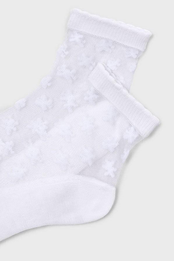 Шкарпетки 'Organic Luxe' з тюлю Mayoral