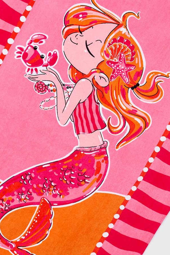 Рушник 'Crab Splash' для дівчат Mayoral