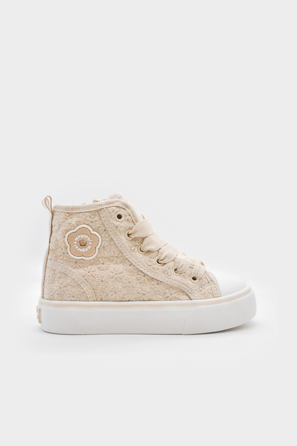 Кеди 'Rebel Vanilla' з вишивкою Mayoral